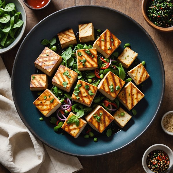 Quels sont les conseils pour faire des plats de tofu mariné sans huile?